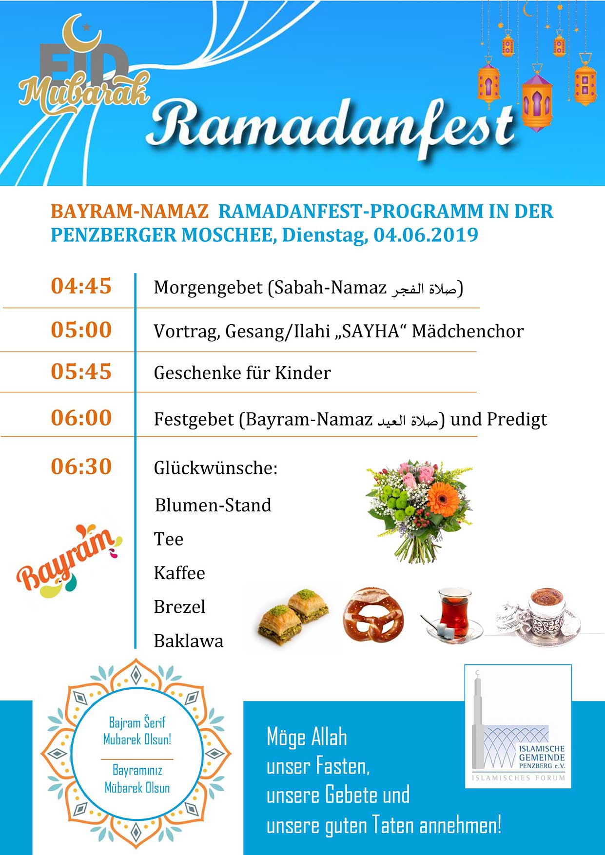 IGP Veranstaltungen: Ramadanfest 2019